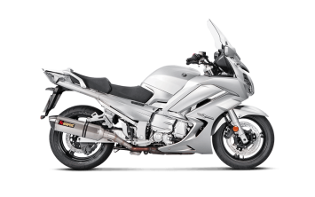 Akrapovic Slip-on Line Titanium Einddemper (L+R) Set met E-keur Yamaha FJR 1300 2013 - 2020